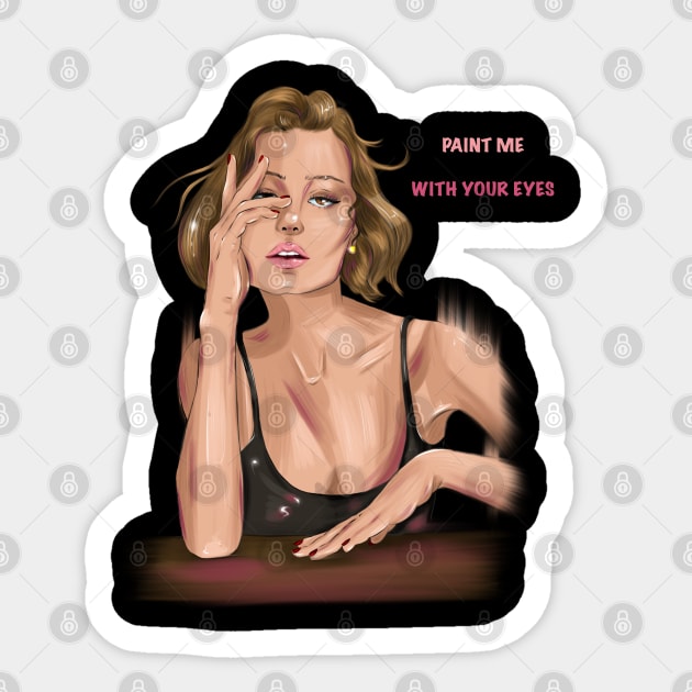 Female energy Sticker by Ilham_designs